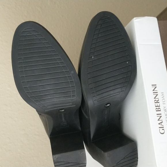 Giani Bernini Black Memory Foam Boots - Picture 7 of 8